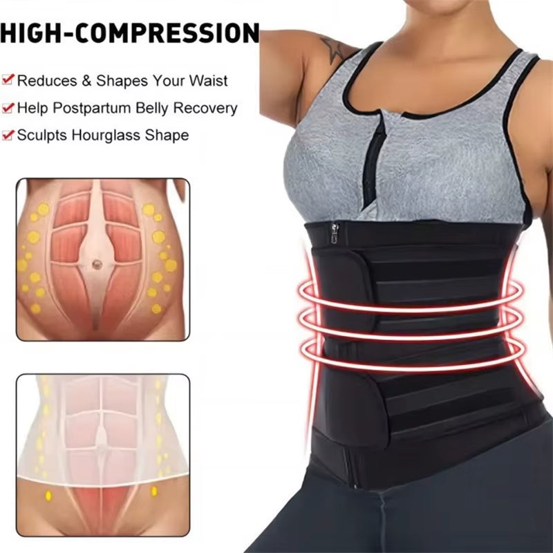 Order a Size Up, Breathable Neoprene Waist Trainer, Trimmer Belt, Body Shapewear for Women